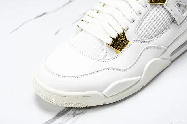 Cheap TBK Retro Gold Jordan Metallic AQ9129-170 4 0621